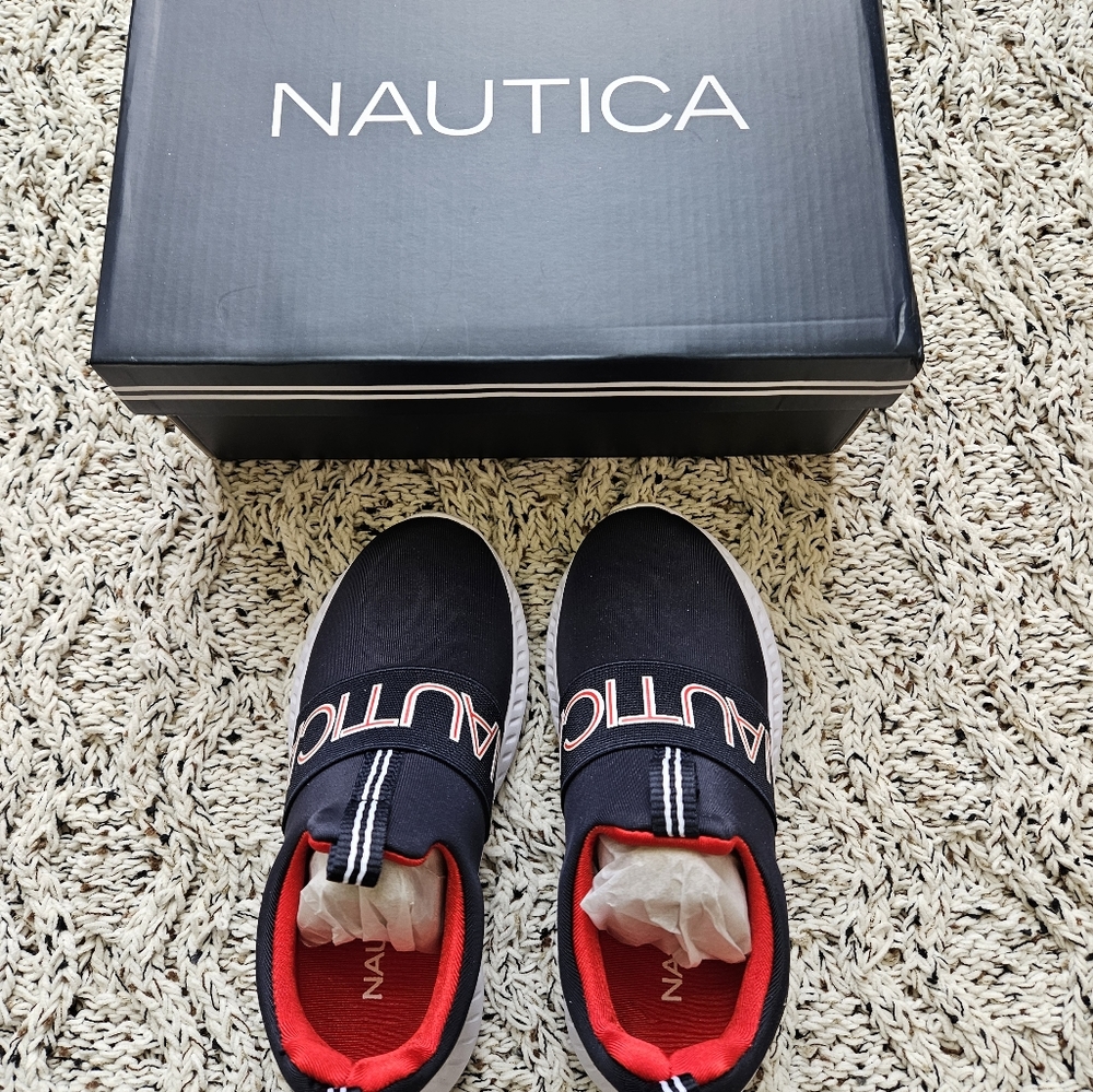 Nautica kid's slip on shoes